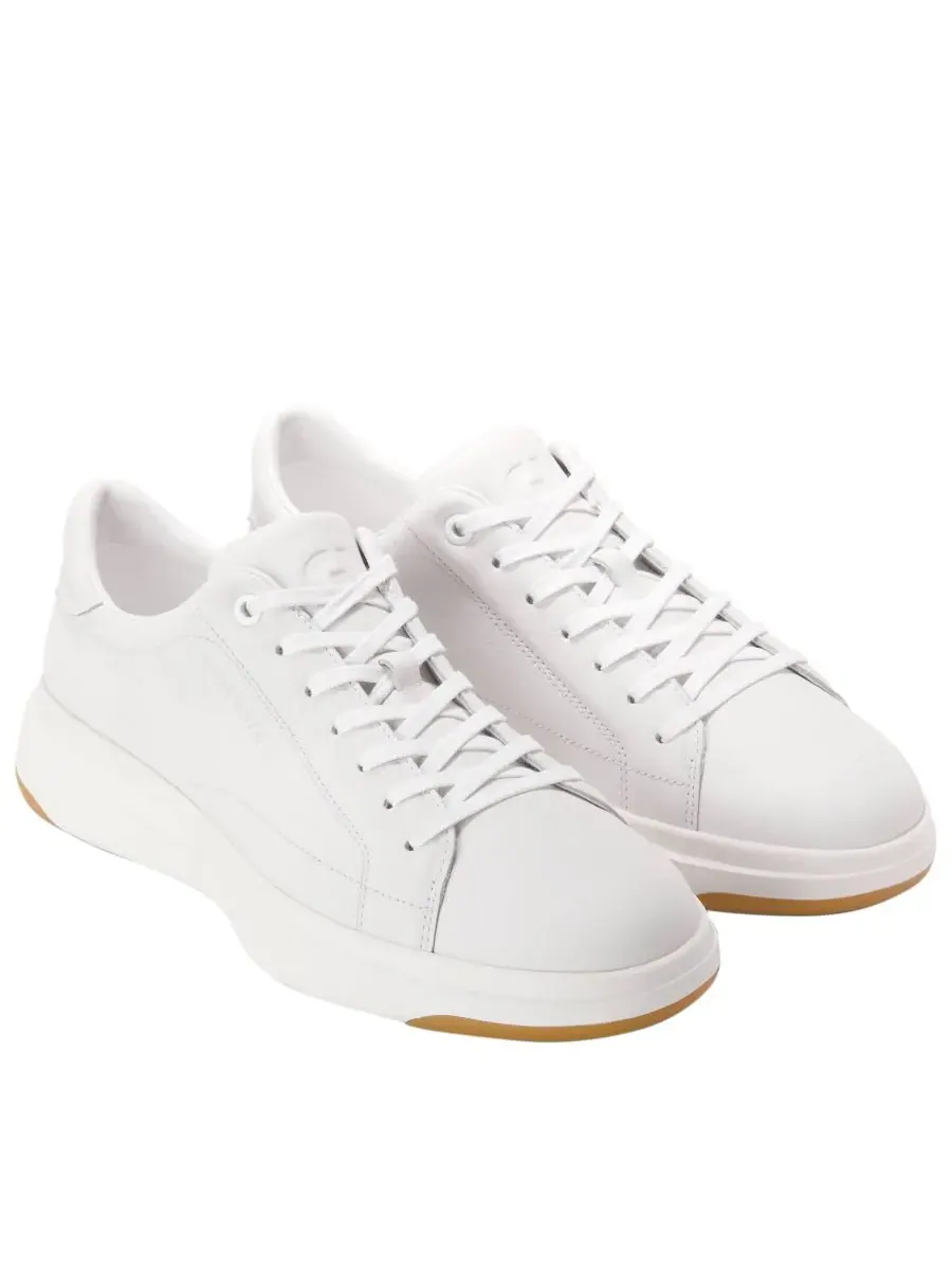 Мужские теннисные кроссовки GrandPro на шнуровке 2.0 Cole Haan — изображение 10 из 10, белый