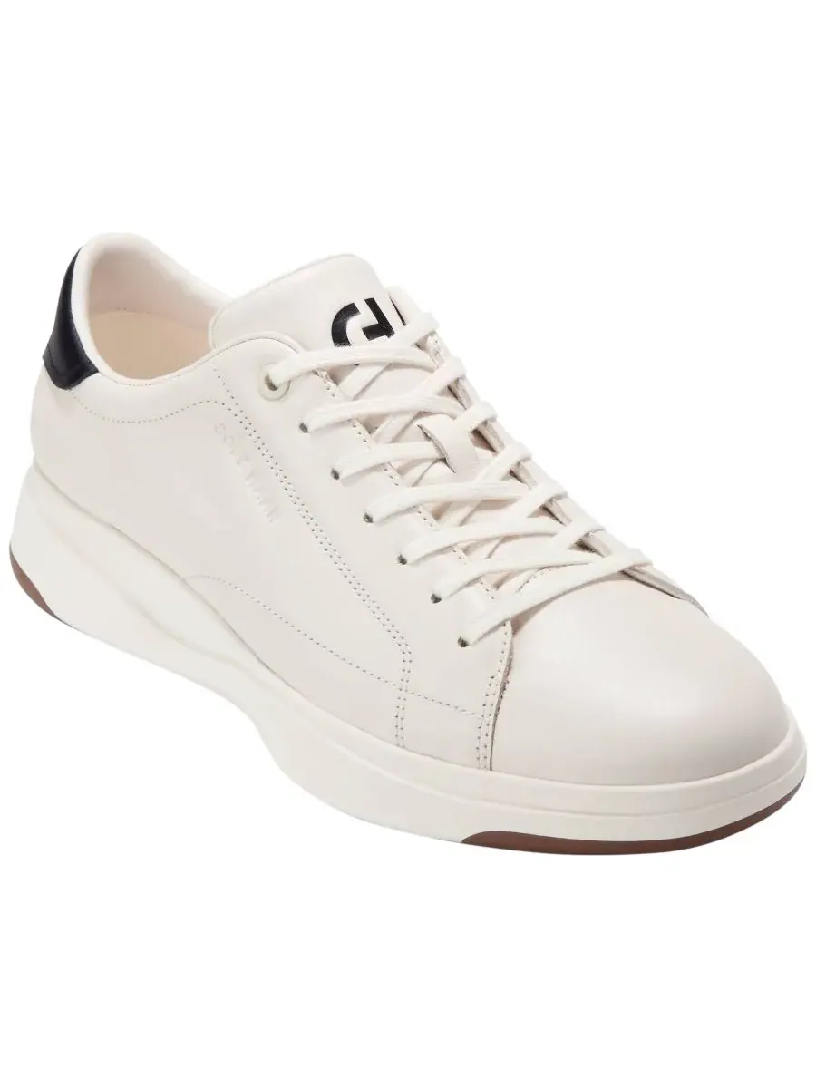 Мужские теннисные кроссовки GrandPro на шнуровке 2.0 Cole Haan, айвори — изображение 1 из 10, белый