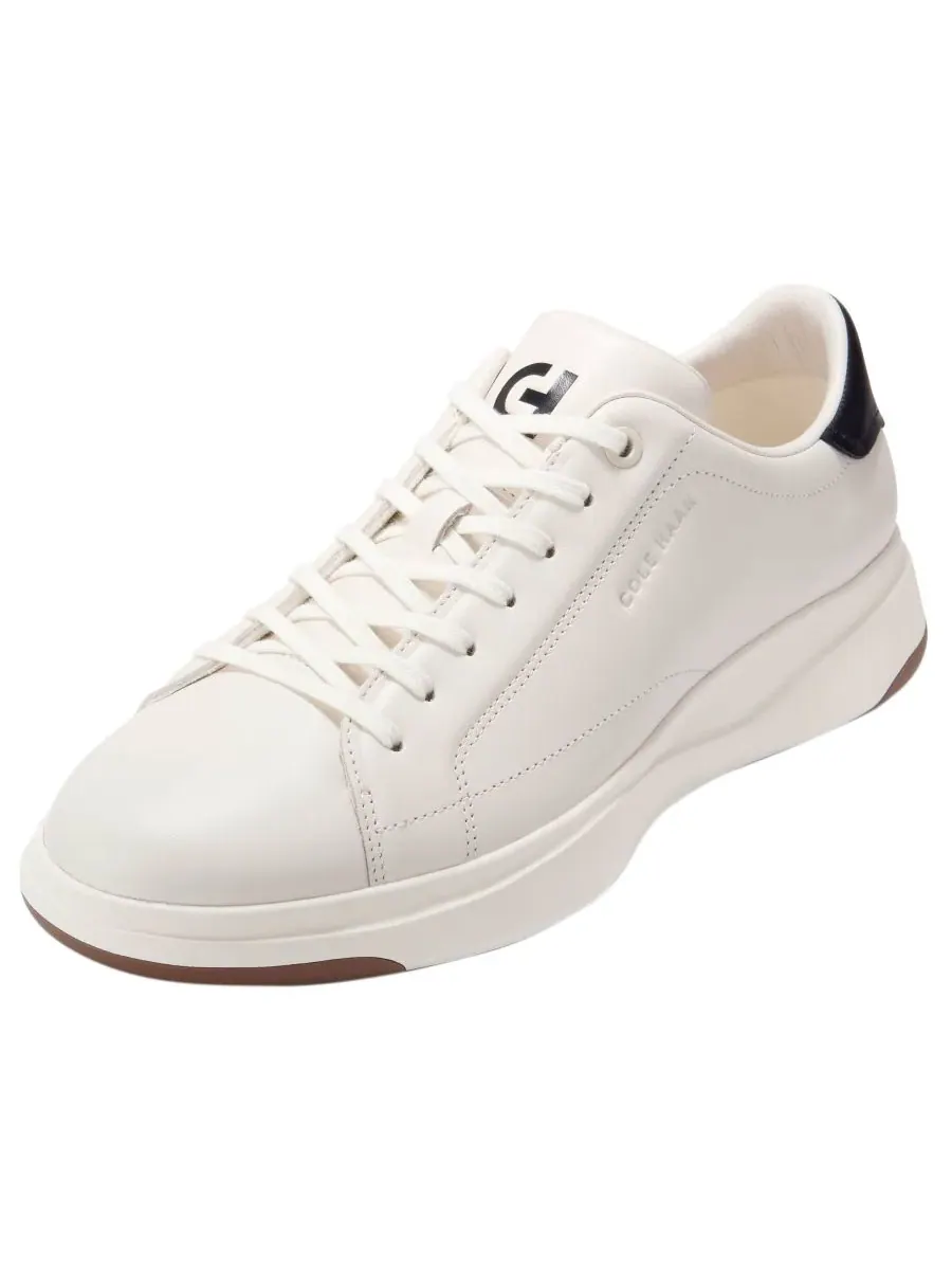 Мужские теннисные кроссовки GrandPro на шнуровке 2.0 Cole Haan, айвори — изображение 8 из 10, белый