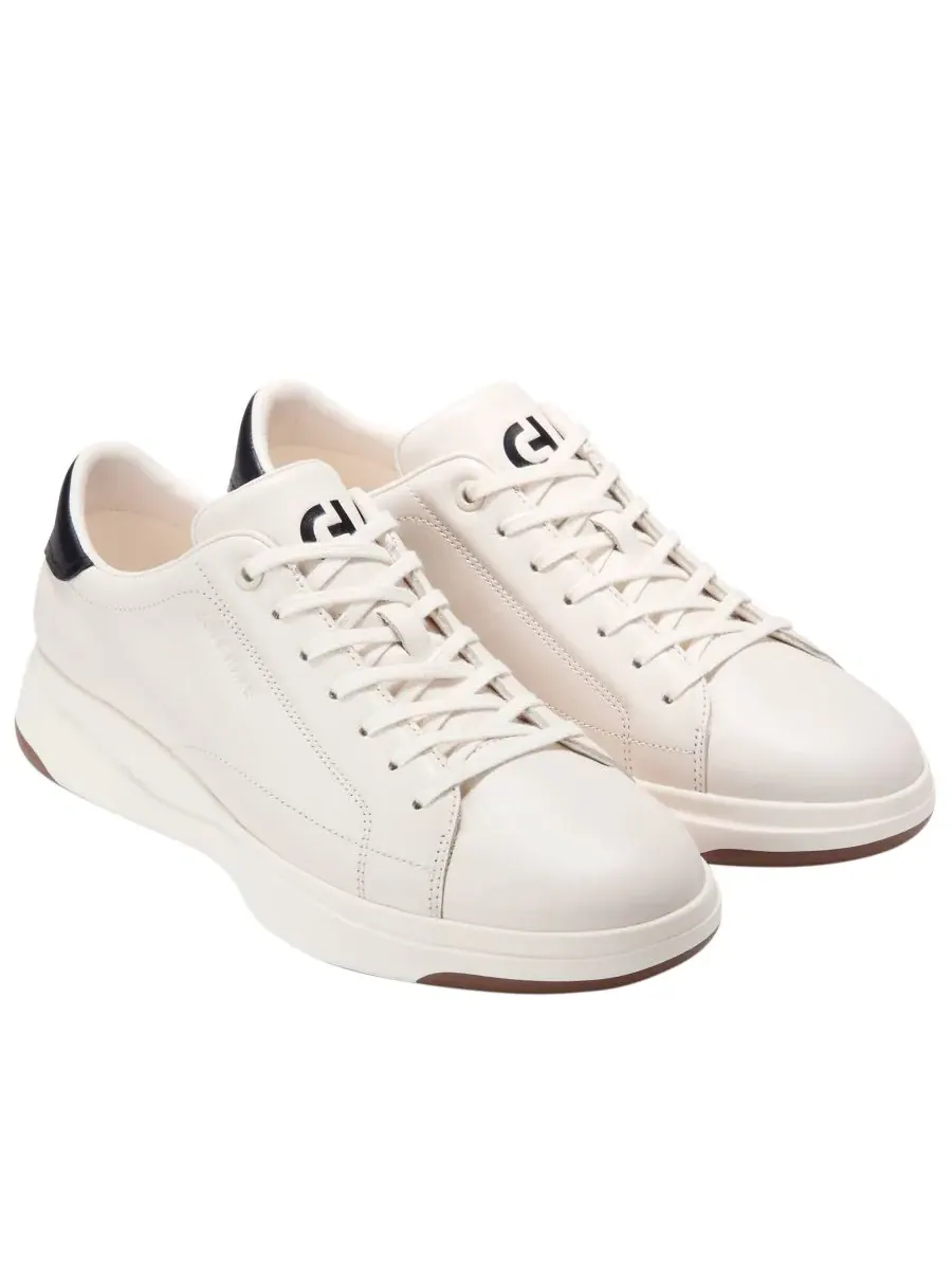Мужские теннисные кроссовки GrandPro на шнуровке 2.0 Cole Haan, айвори — изображение 10 из 10, белый