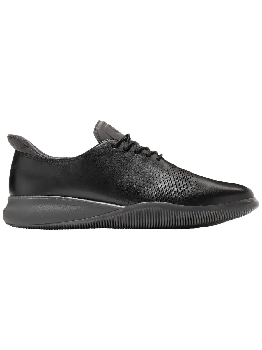 Мужские туфли-оксфорды Zerøgrand Laser Quick-On на шнуровке, размер 6 Cole Haan — изображение 2 из 9, черный