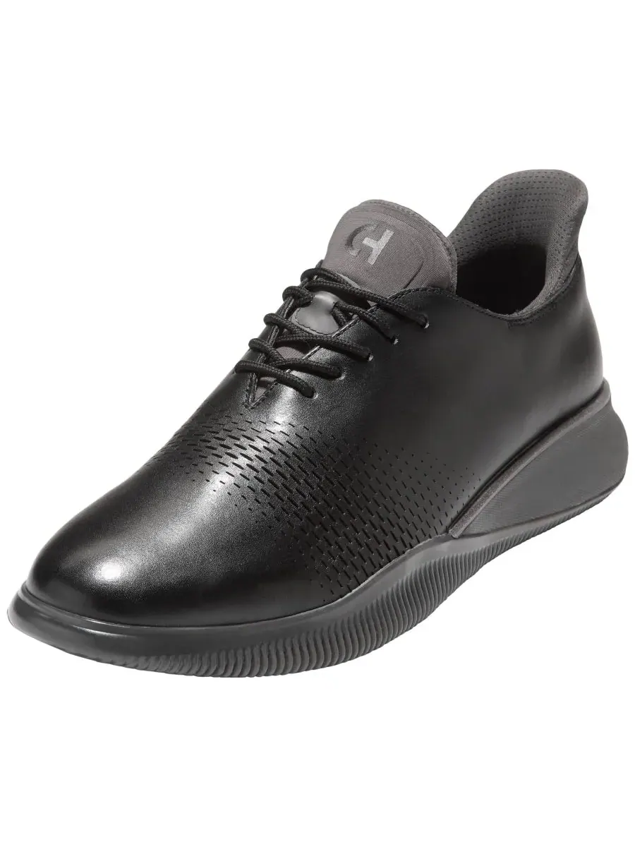 Мужские туфли-оксфорды Zerøgrand Laser Quick-On на шнуровке, размер 6 Cole Haan — изображение 5 из 9, черный