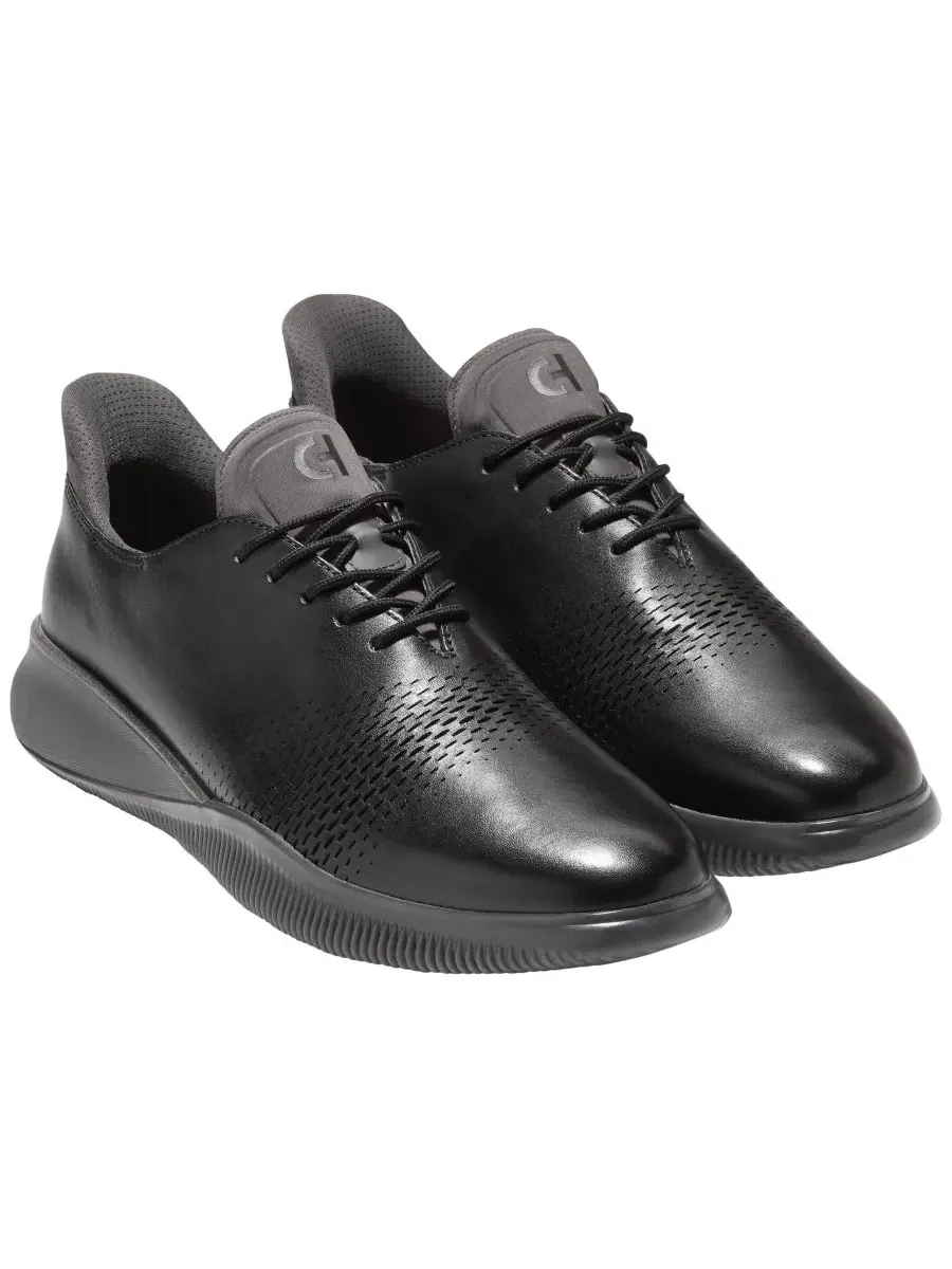 Мужские туфли-оксфорды Zerøgrand Laser Quick-On на шнуровке, размер 6 Cole Haan — изображение 8 из 9, черный
