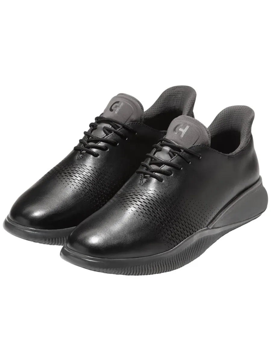 Мужские туфли-оксфорды Zerøgrand Laser Quick-On на шнуровке, размер 6 Cole Haan — изображение 9 из 9, черный