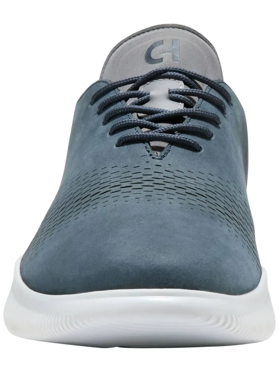 Мужские туфли-оксфорды Zerøgrand Laser Quick-On на шнуровке, размер 6 Cole Haan — изображение 6 из 9, темно-синий