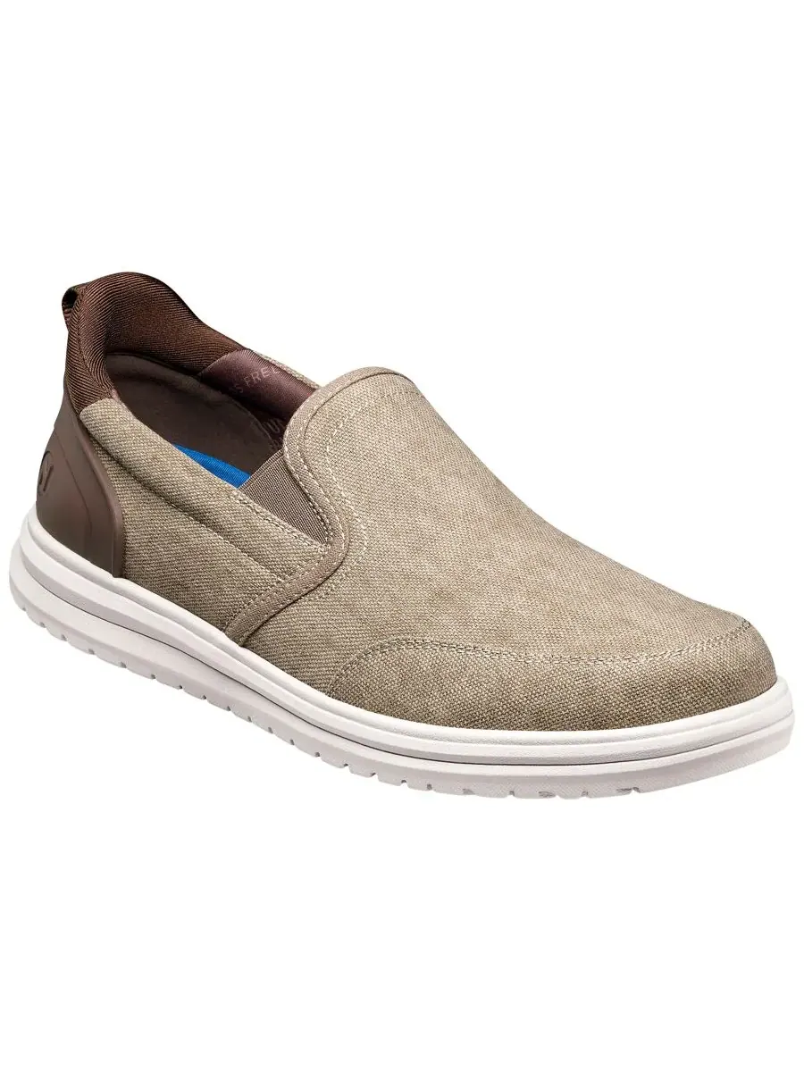 Туфли-слипоны Brew City Moc Toe Nunn Bush — изображение 1 из 10, мульти