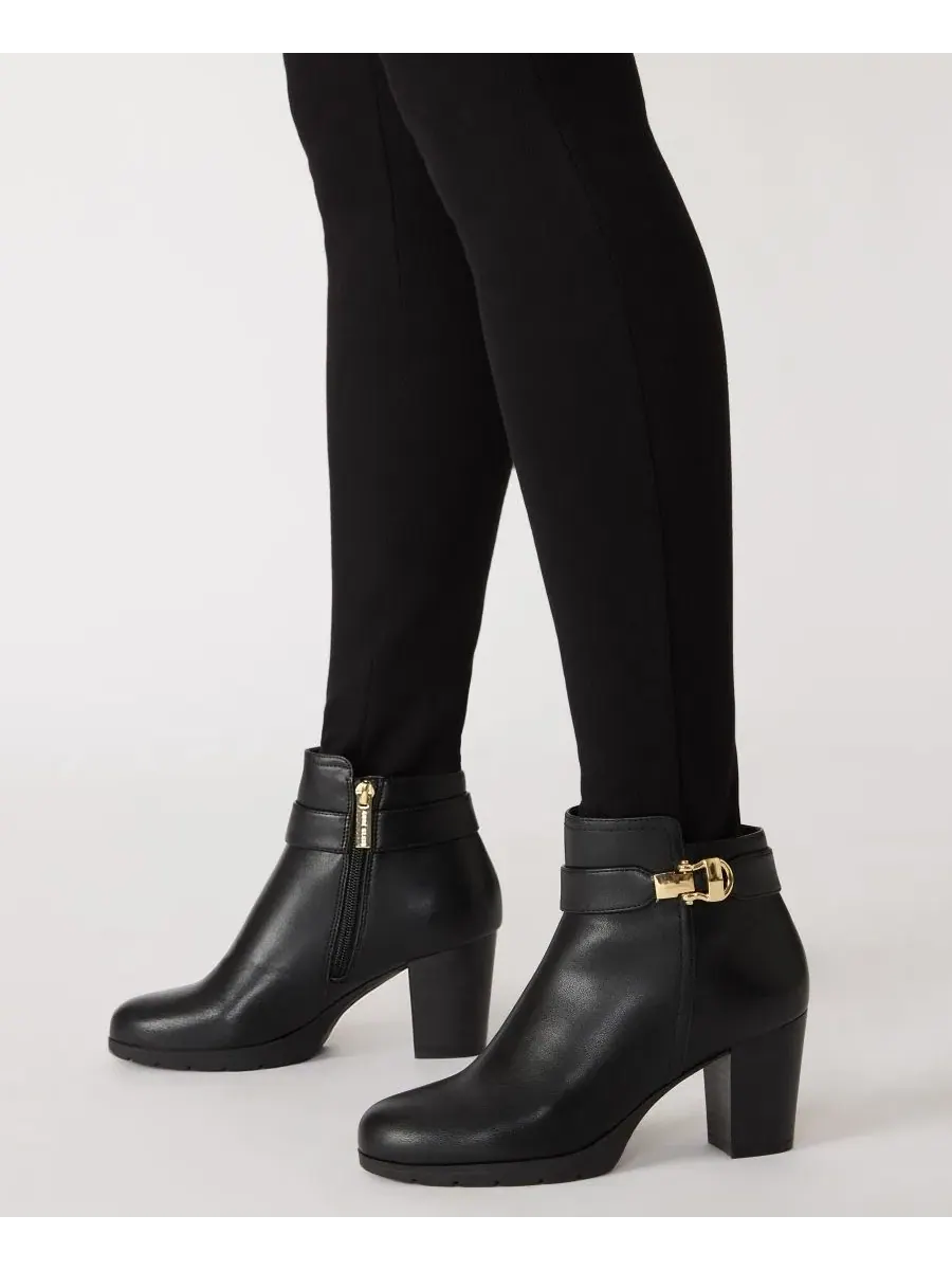 Ботильоны Anne Klein Reins Zipper — изображение 3 из 9, черный