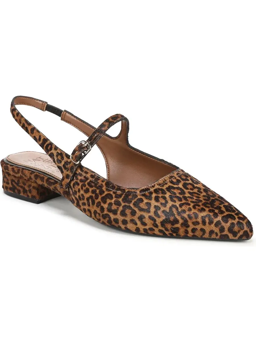 Балетки-слингбэки Sadie Slingback Flats Naturalizer — изображение 1 из 5, коричневый