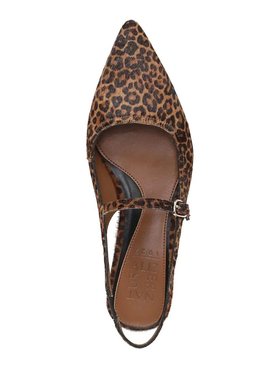 Балетки-слингбэки Sadie Slingback Flats Naturalizer — изображение 4 из 5, коричневый
