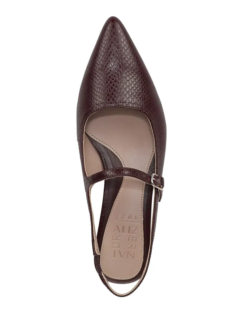 Балетки Sadie Slingback Flats Naturalizer — изображение 4 из 5, красный