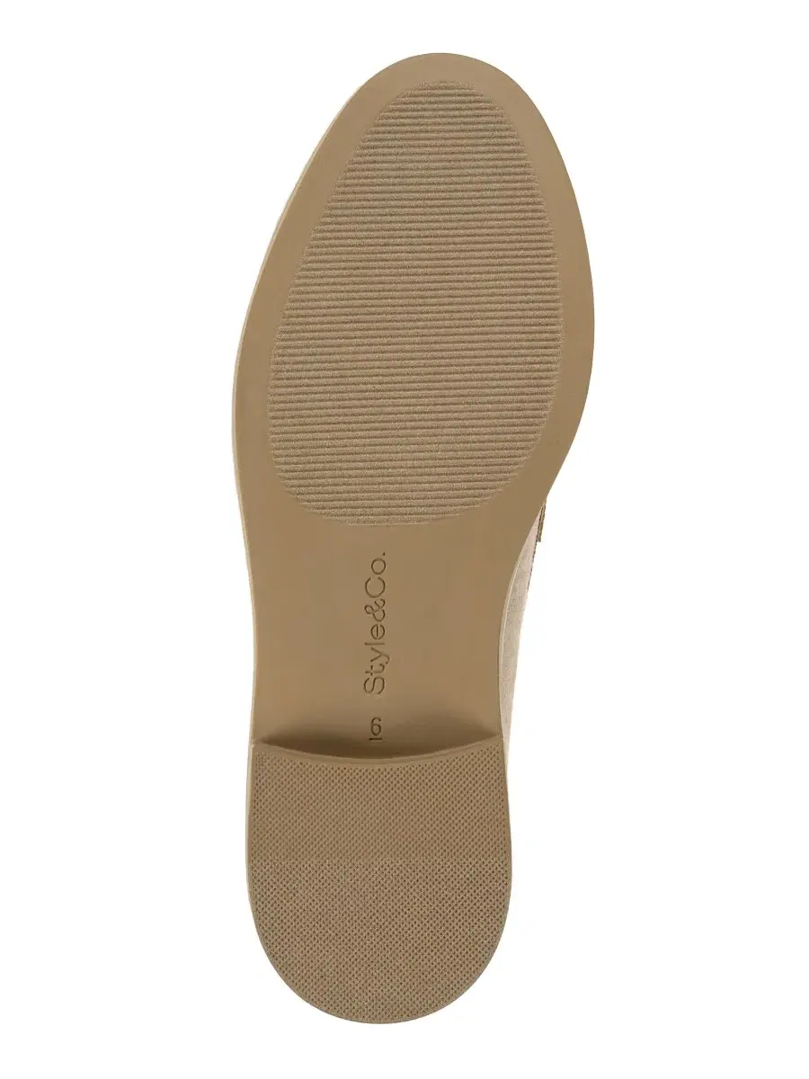 Лоферы на каблуке Ammber Round Toe Block Heel Style & Co — изображение 5 из 5, коричневый