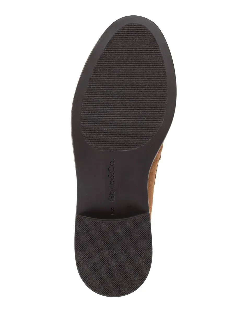 Женские лоферы Ammber Round Toe Block Heel Style & Co, Bran — изображение 5 из 5