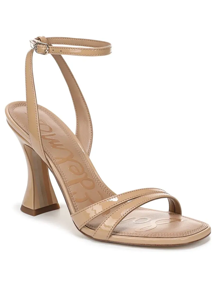 Босоножки с острым каблуком Junie Sam Edelman — изображение 1 из 5, бежевый