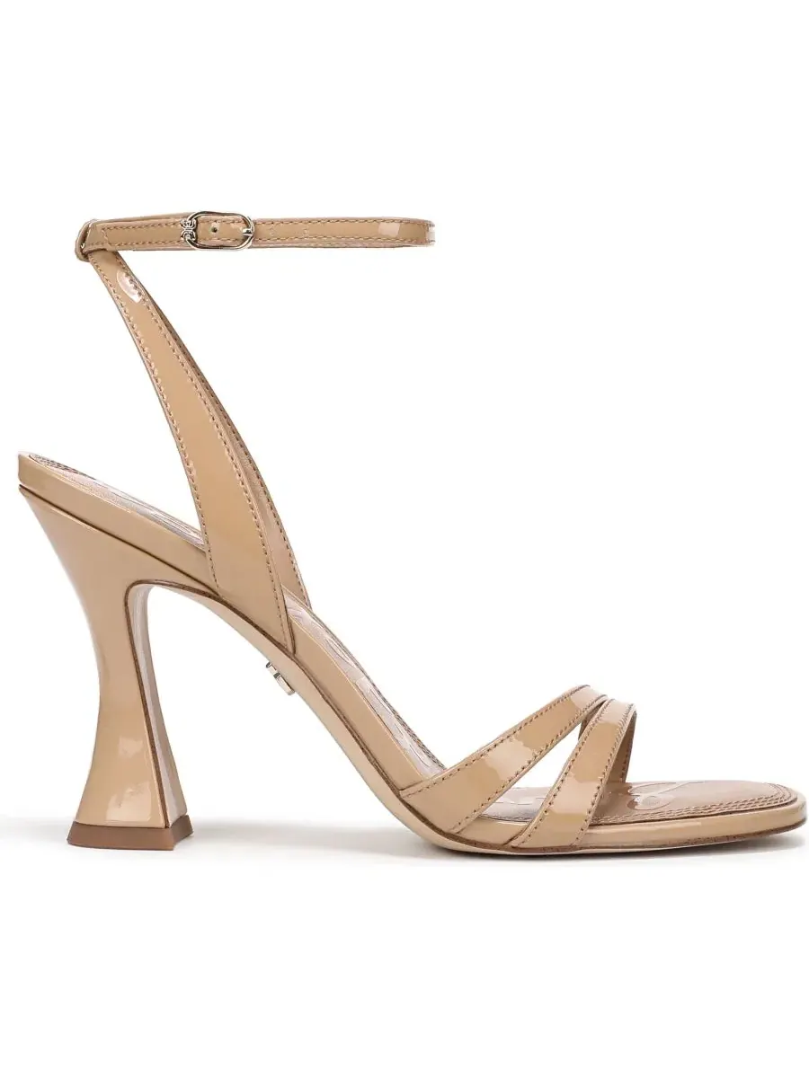 Босоножки с острым каблуком Junie Sam Edelman — изображение 2 из 5, бежевый