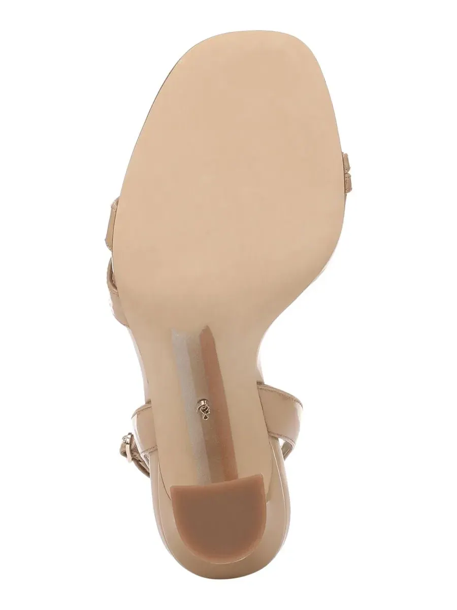 Босоножки с острым каблуком Junie Sam Edelman — изображение 5 из 5, бежевый