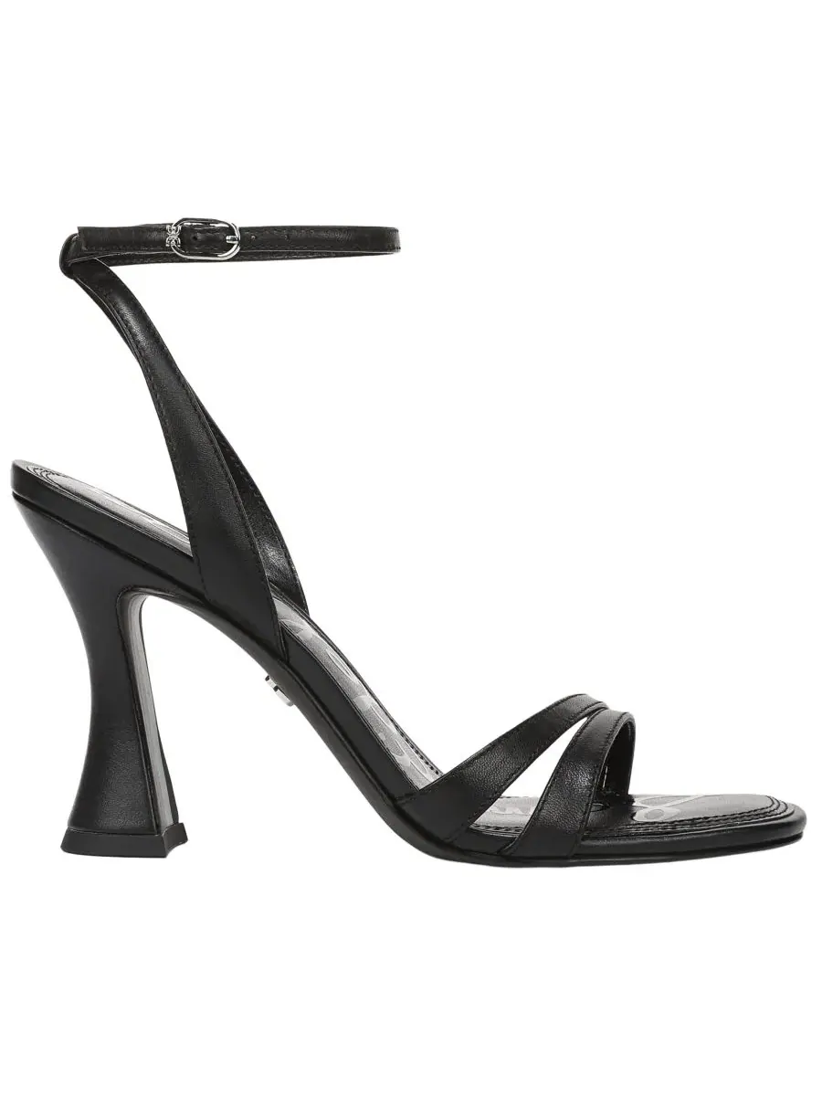 Босоножки на каблуке Junie Strappy Sam Edelman — изображение 2 из 5, черный