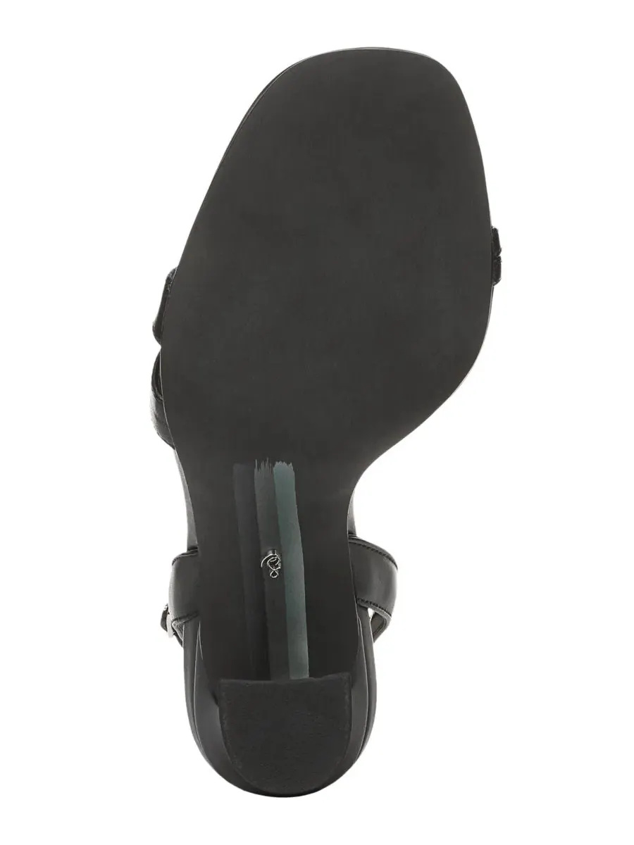 Босоножки на каблуке Junie Strappy Sam Edelman — изображение 5 из 5, черный