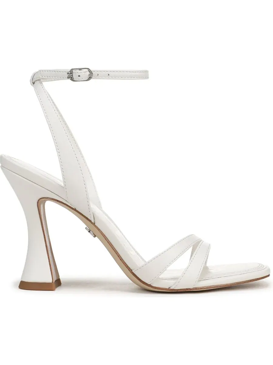 Босоножки на каблуке Junie Strappy Sam Edelman — изображение 2 из 5, яркий белый