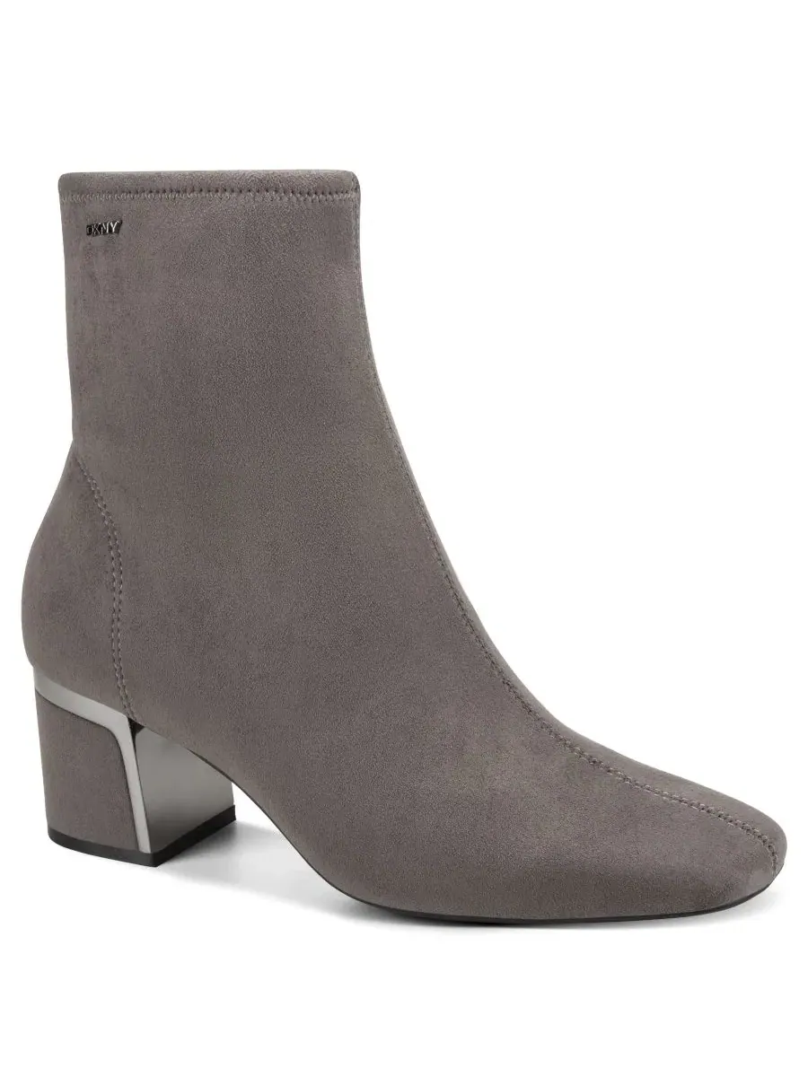 Ботильоны на каблуке Chiara DKNY — изображение 1 из 5, морель