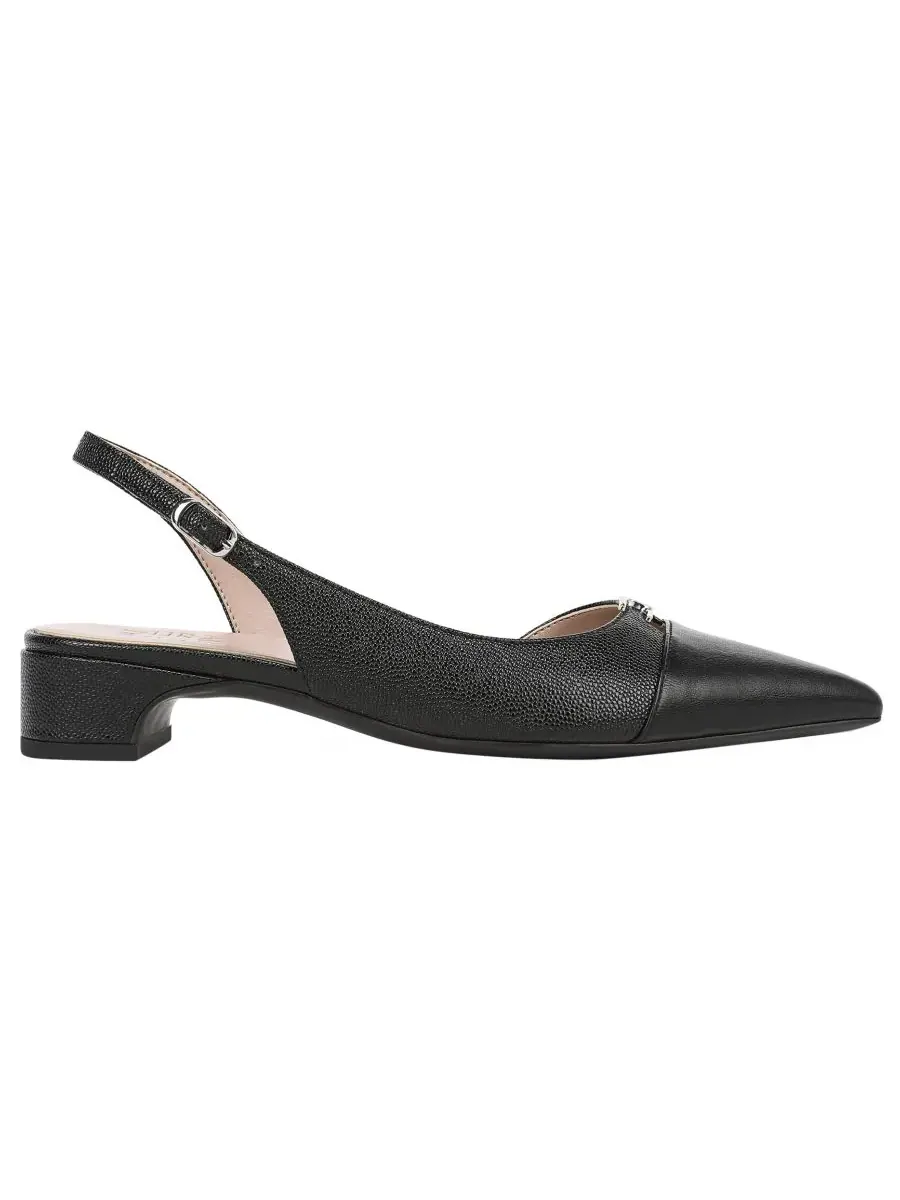 Женские туфли-лодочки Sabrina с ремешками Naturalizer, черный pebbled faux leather — изображение 2 из 5
