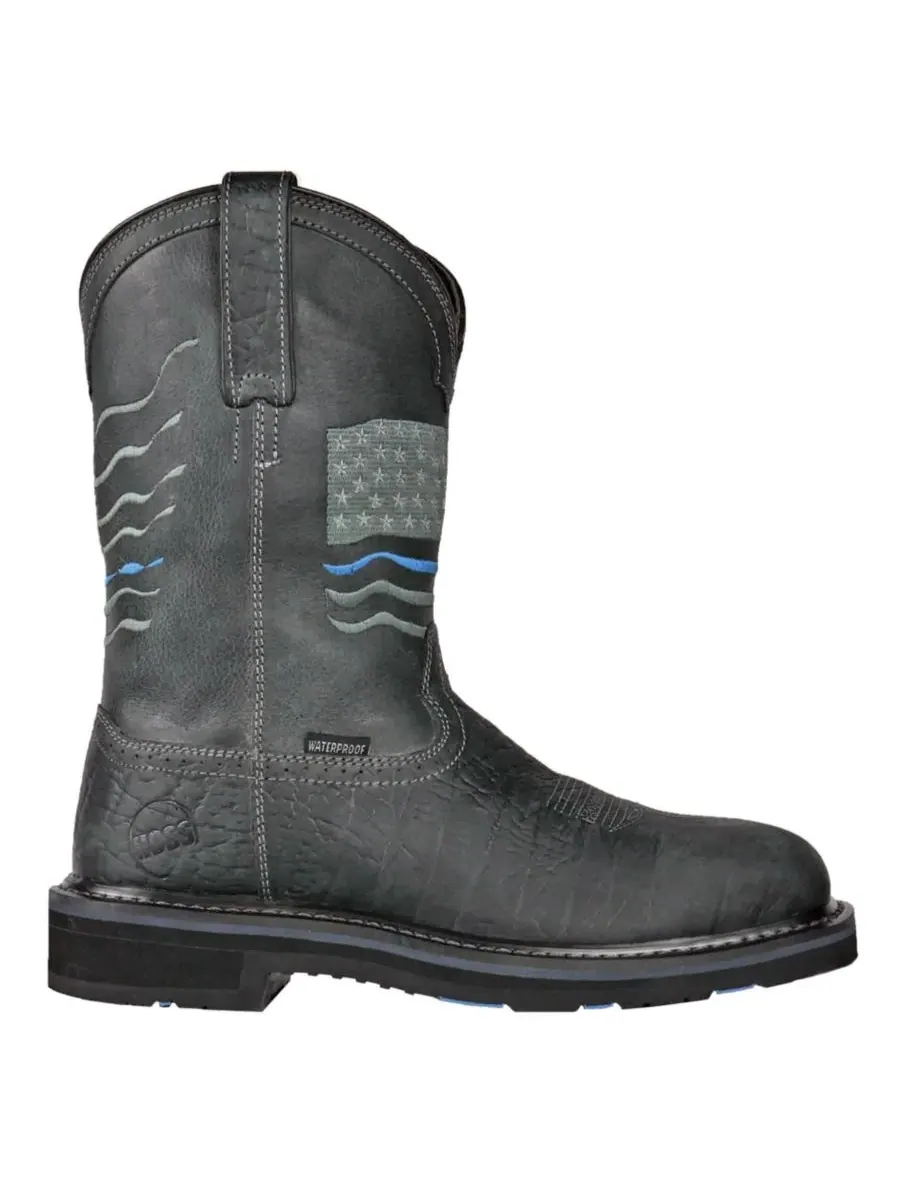 Мужские рабочие ботинки Rushmore с композитным носком и защитой от проколов Hoss Boot Company — изображение 2 из 6, черный