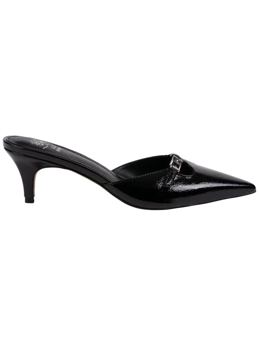 Женские лакированные туфли-лодочки Simone на низком каблуке GC Shoes — изображение 2 из 5, черный