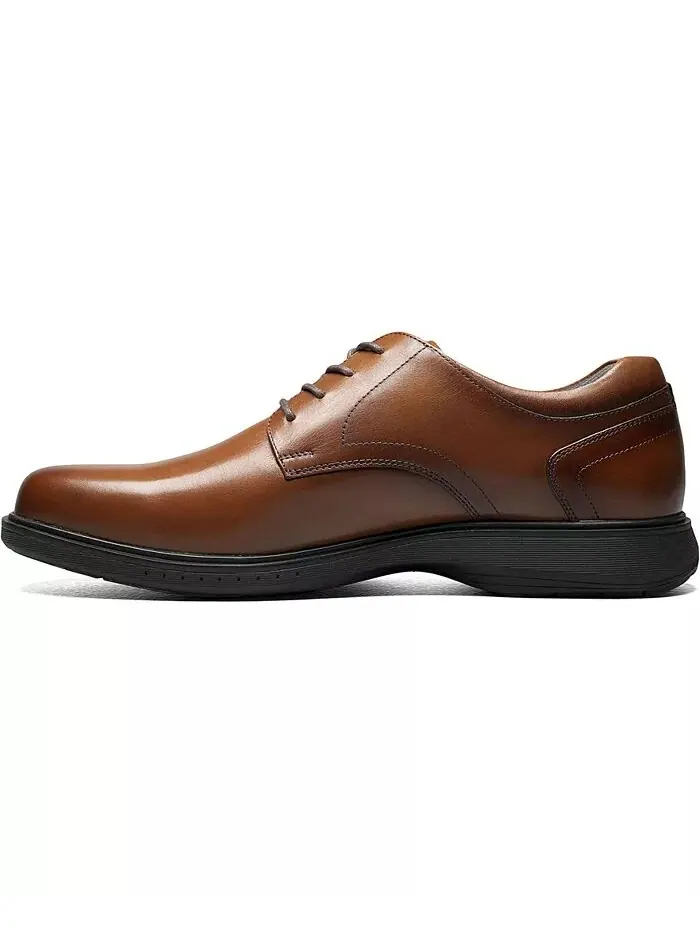 Мужские оксфорды Kore Pro Plain Toe с технологией Slip Antislip Comfort Nunn Bush — изображение 7 из 7, коричневый