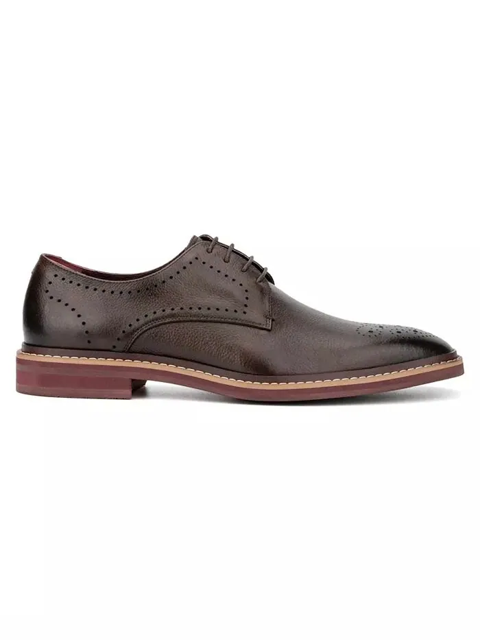 Мужские оксфорды Smith Lace-Up Vintage Foundry Co — изображение 2 из 8, коричневый