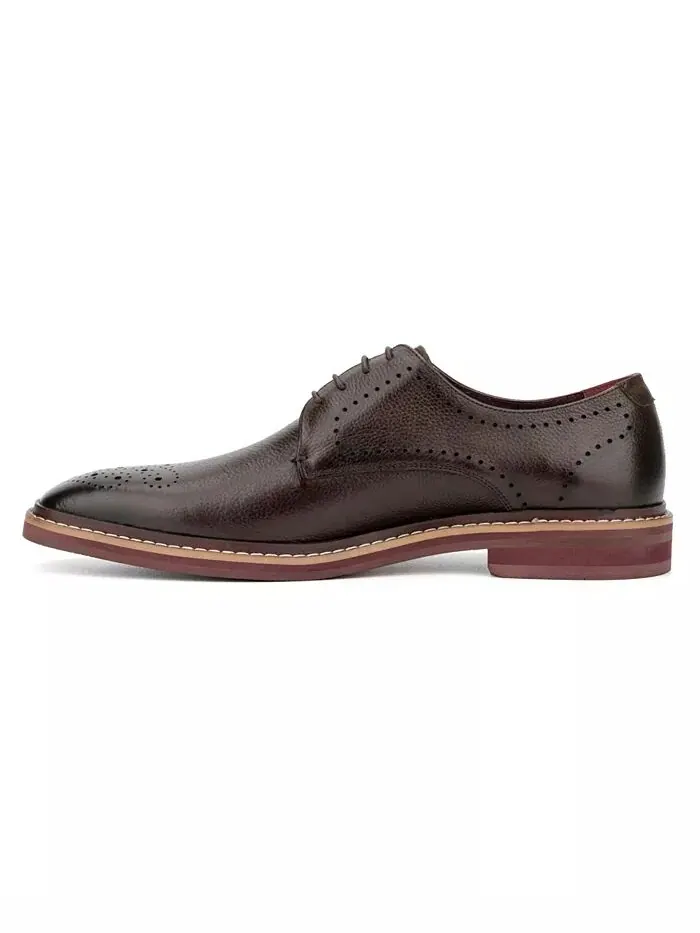 Мужские оксфорды Smith Lace-Up Vintage Foundry Co — изображение 3 из 8, коричневый