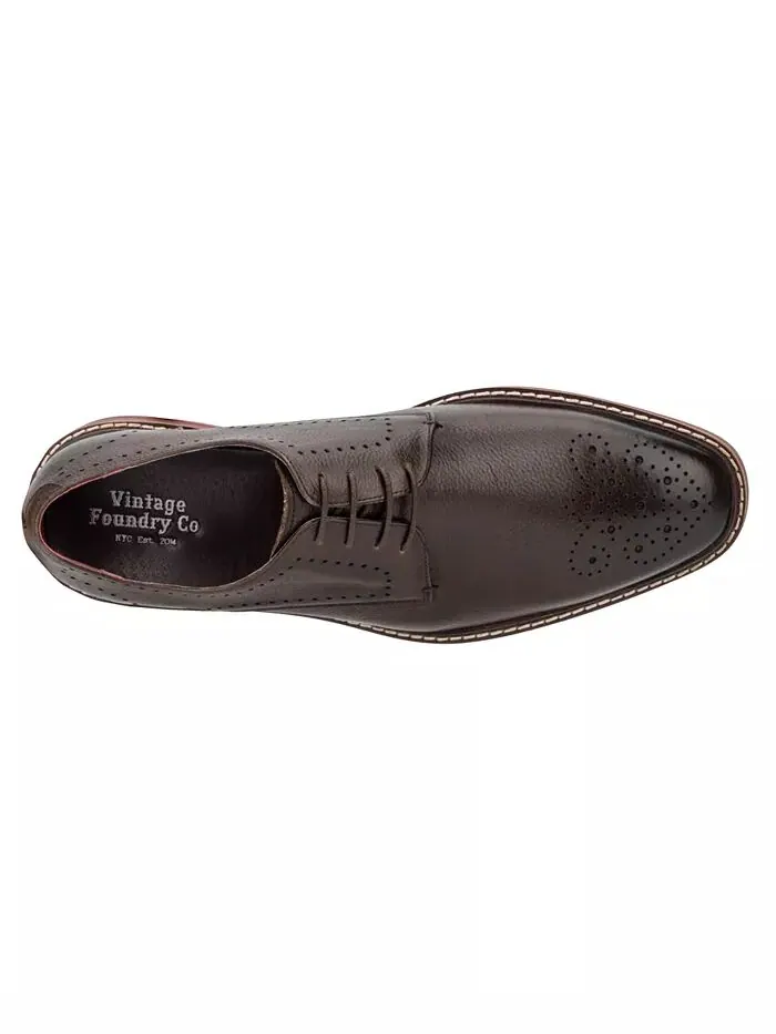 Мужские оксфорды Smith Lace-Up Vintage Foundry Co — изображение 6 из 8, коричневый