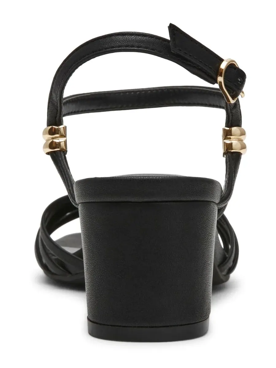 Женские сандалии Mikayla на блочном каблуке с ремешками Anne Klein — изображение 3 из 7, черный