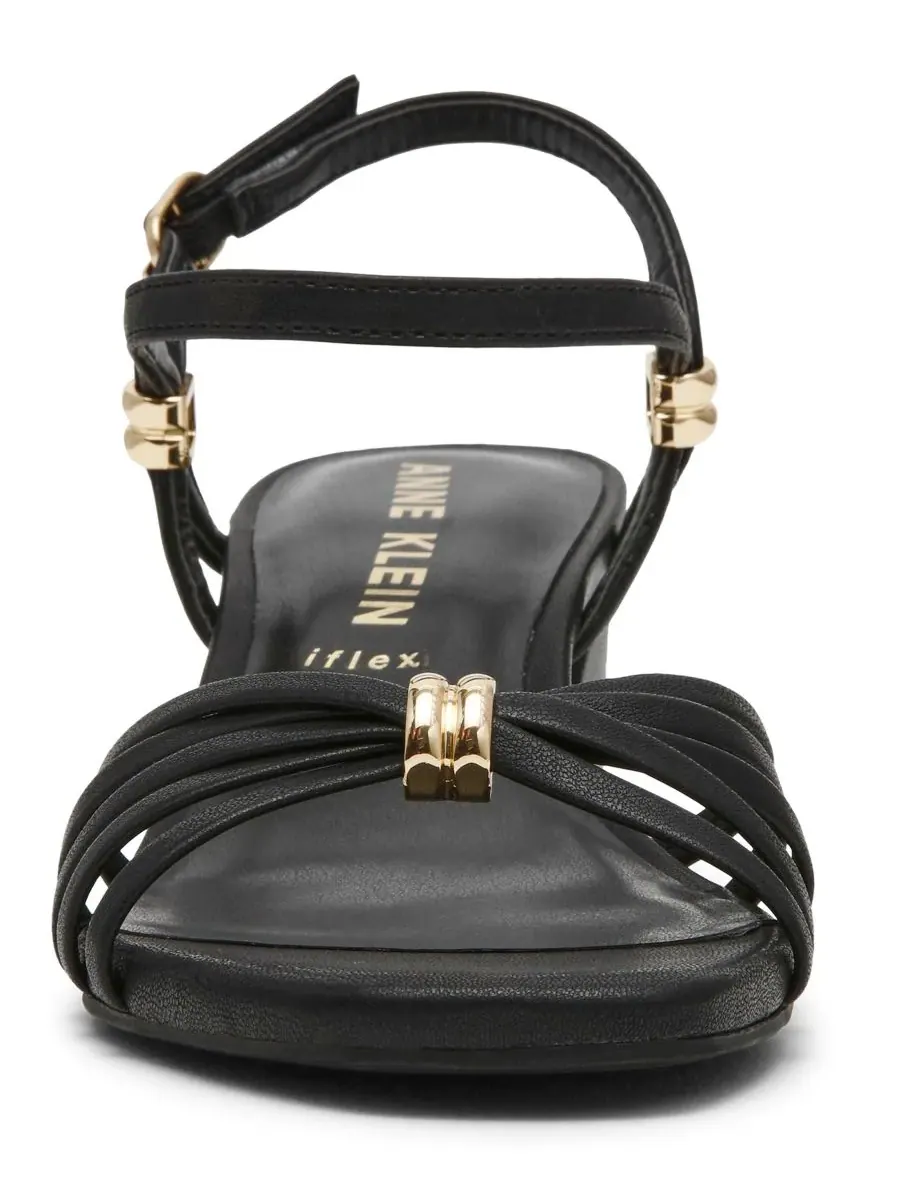 Женские сандалии Mikayla на блочном каблуке с ремешками Anne Klein — изображение 6 из 7, черный