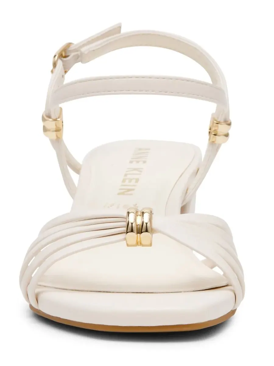 Женские сандалии Mikayla на блочном каблуке с ремешками Anne Klein — изображение 7 из 10, белый