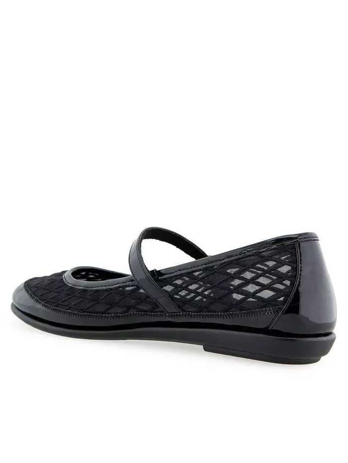 Женские балетки Baylee с круглым носком в стиле Mary Jane Aerosoles — изображение 6 из 6, черный