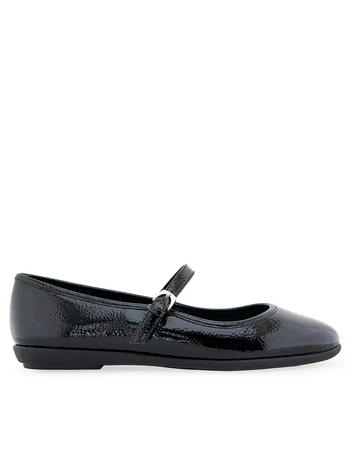 Женские балетки Baylee с круглым носком в стиле Mary Jane Aerosoles — изображение 2 из 6, черный