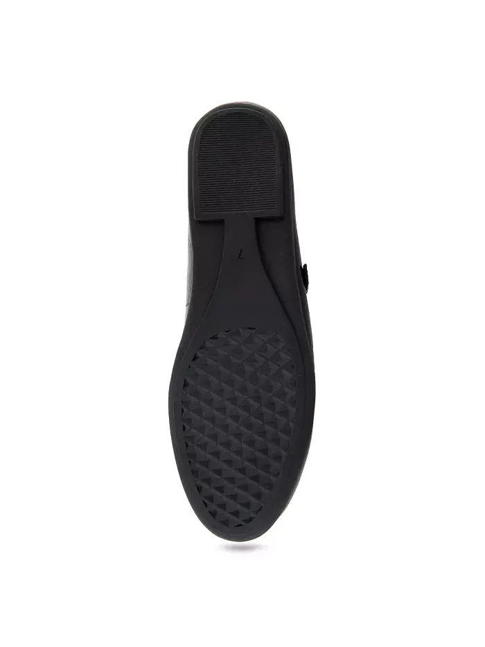 Женские балетки Baylee с круглым носком в стиле Mary Jane Aerosoles — изображение 5 из 6, черный
