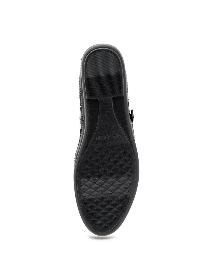 Женские балетки Baylee с круглым носком в стиле Mary Jane Aerosoles — изображение 5 из 6, черный