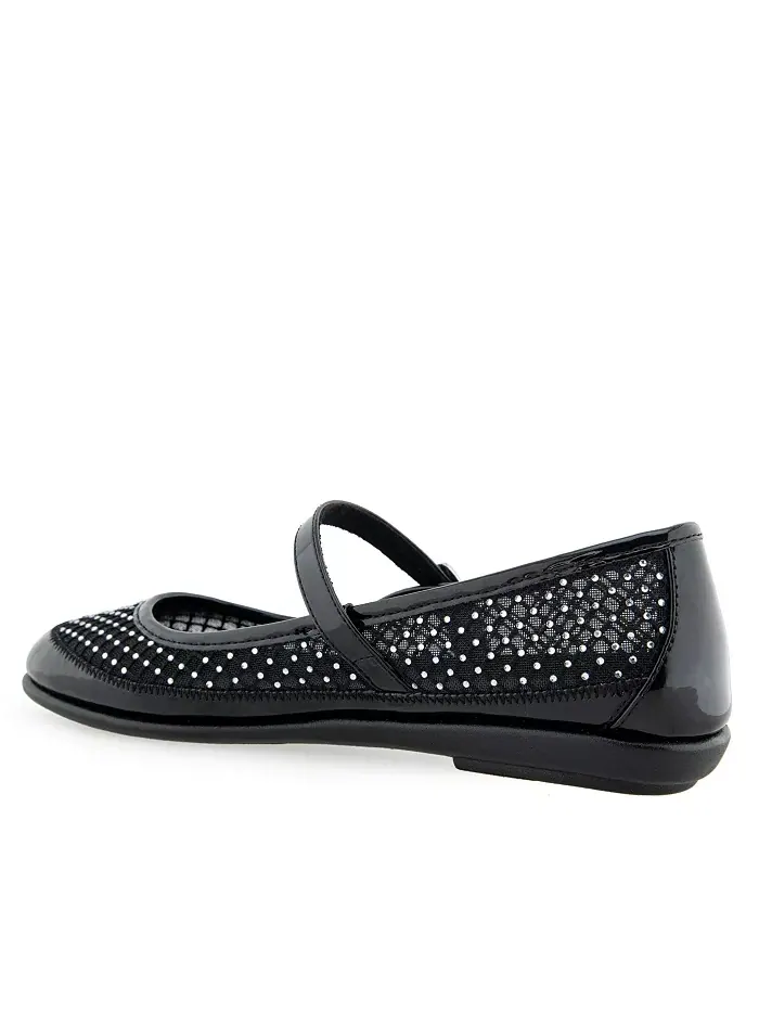Женские балетки Baylee с круглым носком в стиле Mary Jane Aerosoles — изображение 6 из 6, черный