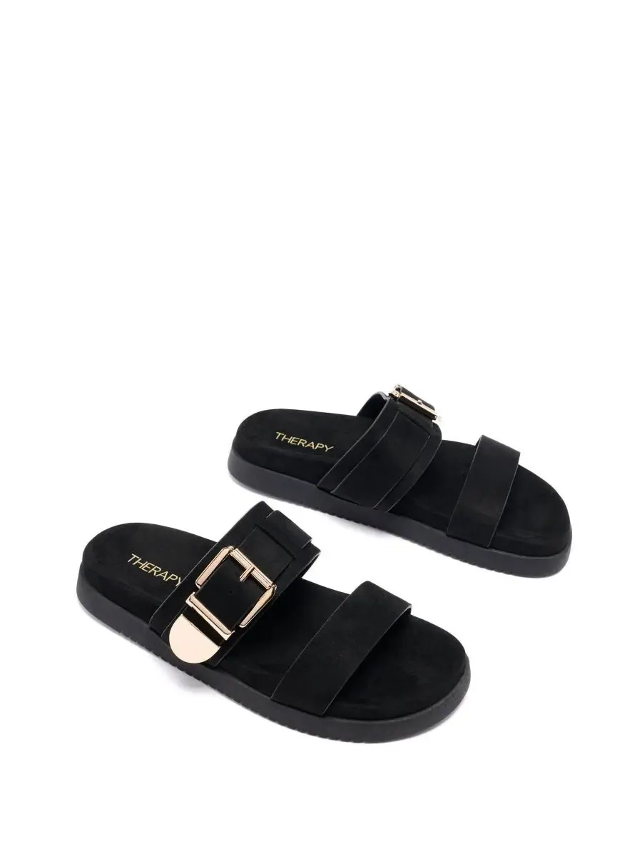 Сандалии-слайды с открытым мысом RemiOpen Round Toe Therapy Australia — изображение 5 из 5, черный