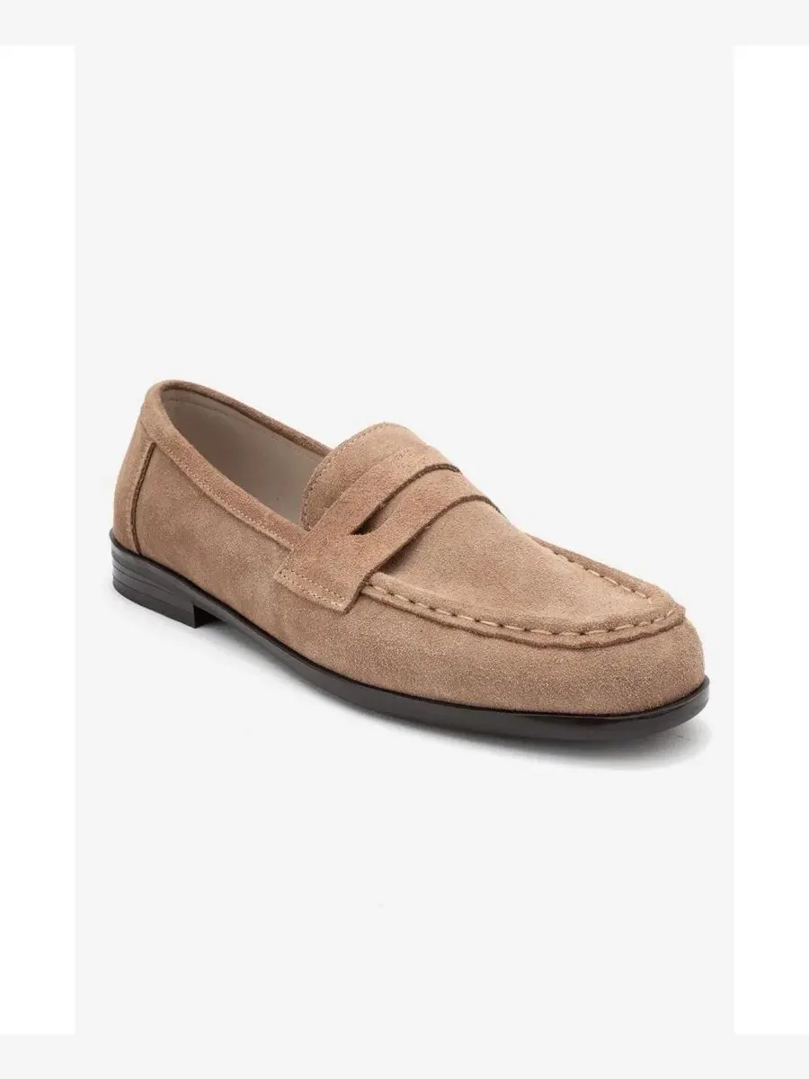 Лоферы Valia Leather из кожи Forever & Always Shoes — изображение 1 из 6, коньячный