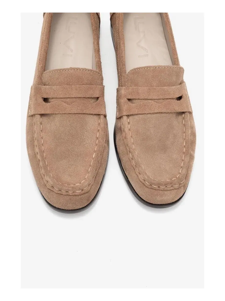 Лоферы Valia Leather из кожи Forever & Always Shoes — изображение 3 из 6, коньячный