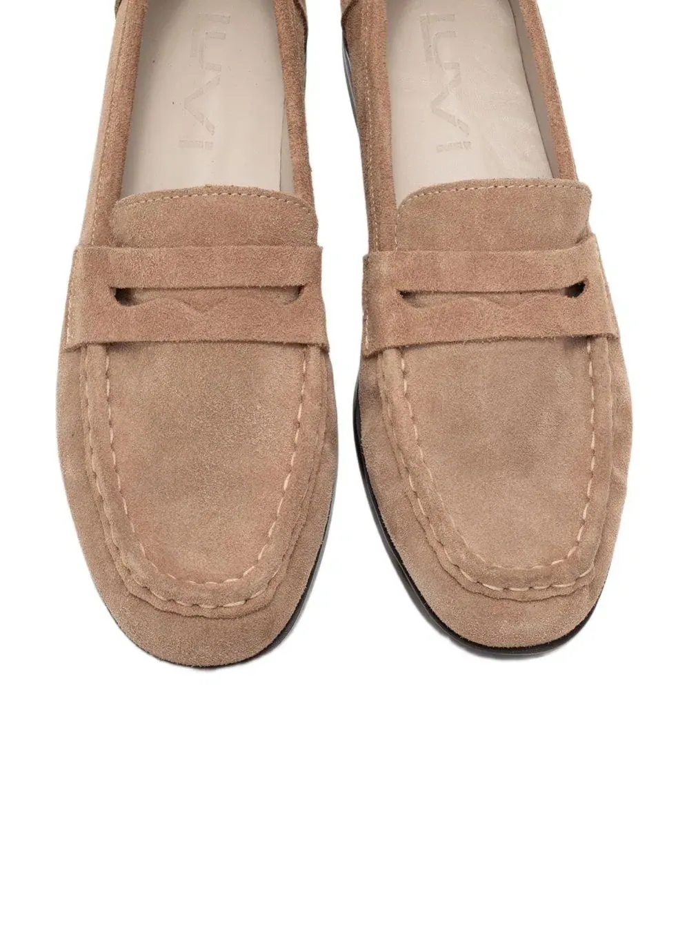 Лоферы Valia Leather из кожи Forever & Always Shoes — изображение 5 из 6, коньячный