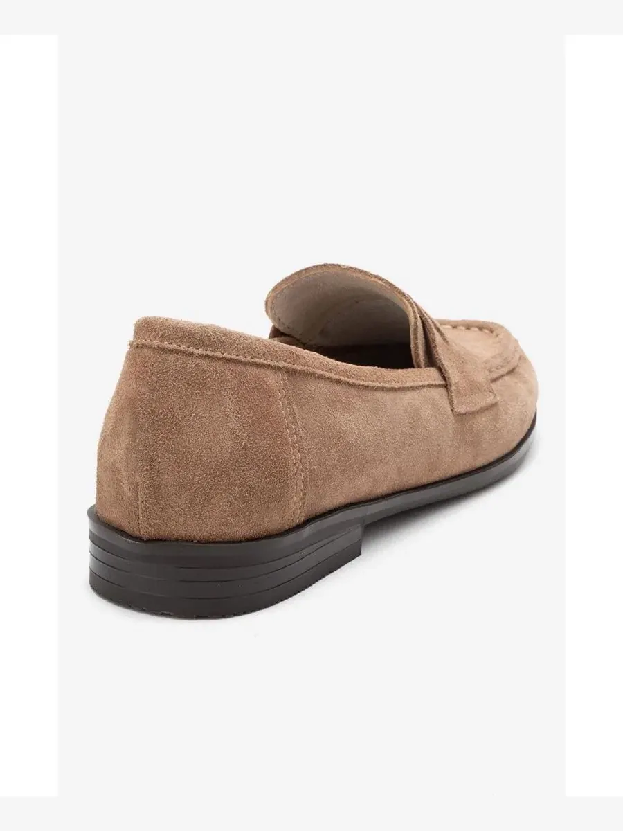 Лоферы Valia Leather из кожи Forever & Always Shoes — изображение 6 из 6, коньячный