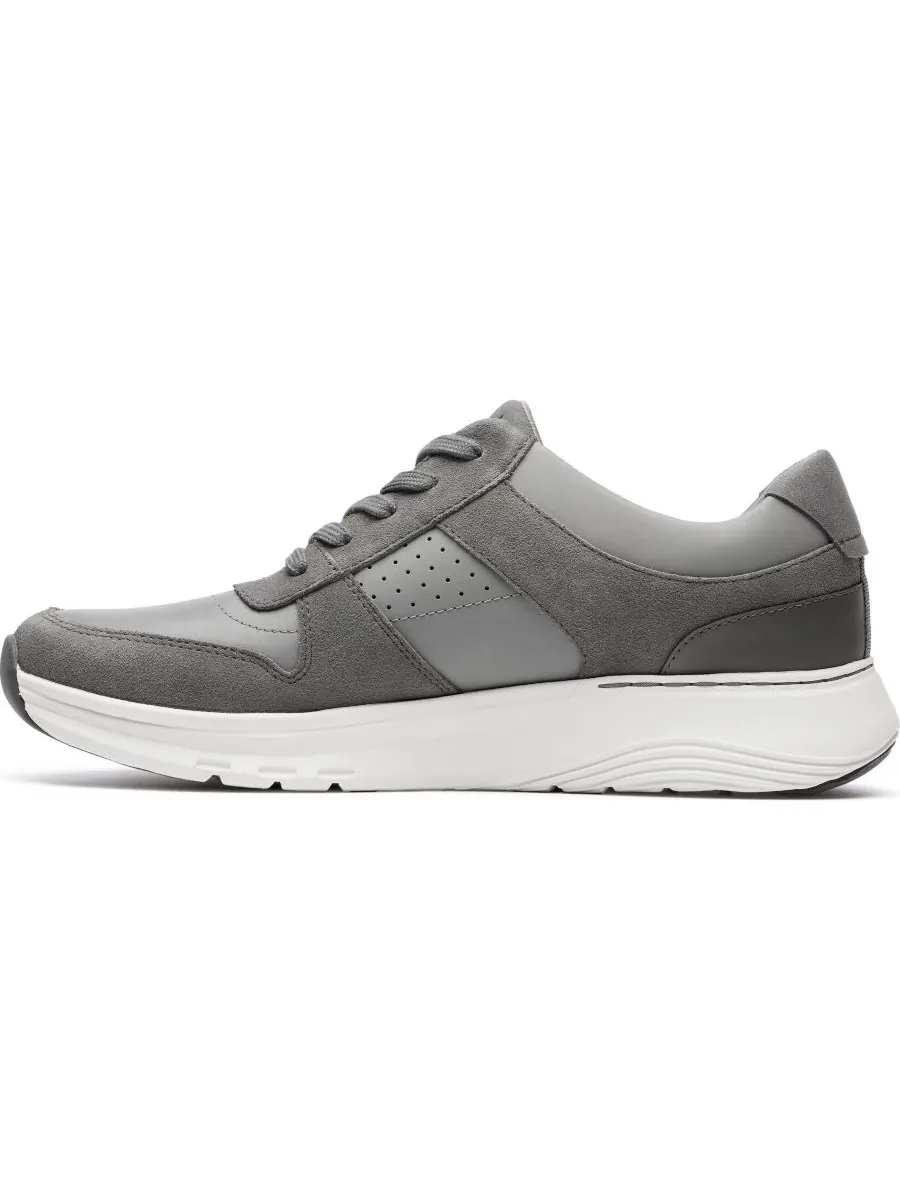 Кроссовки мужские Clarks Motion Trek GO, повседневные, шнуровка — изображение 4 из 7, серый