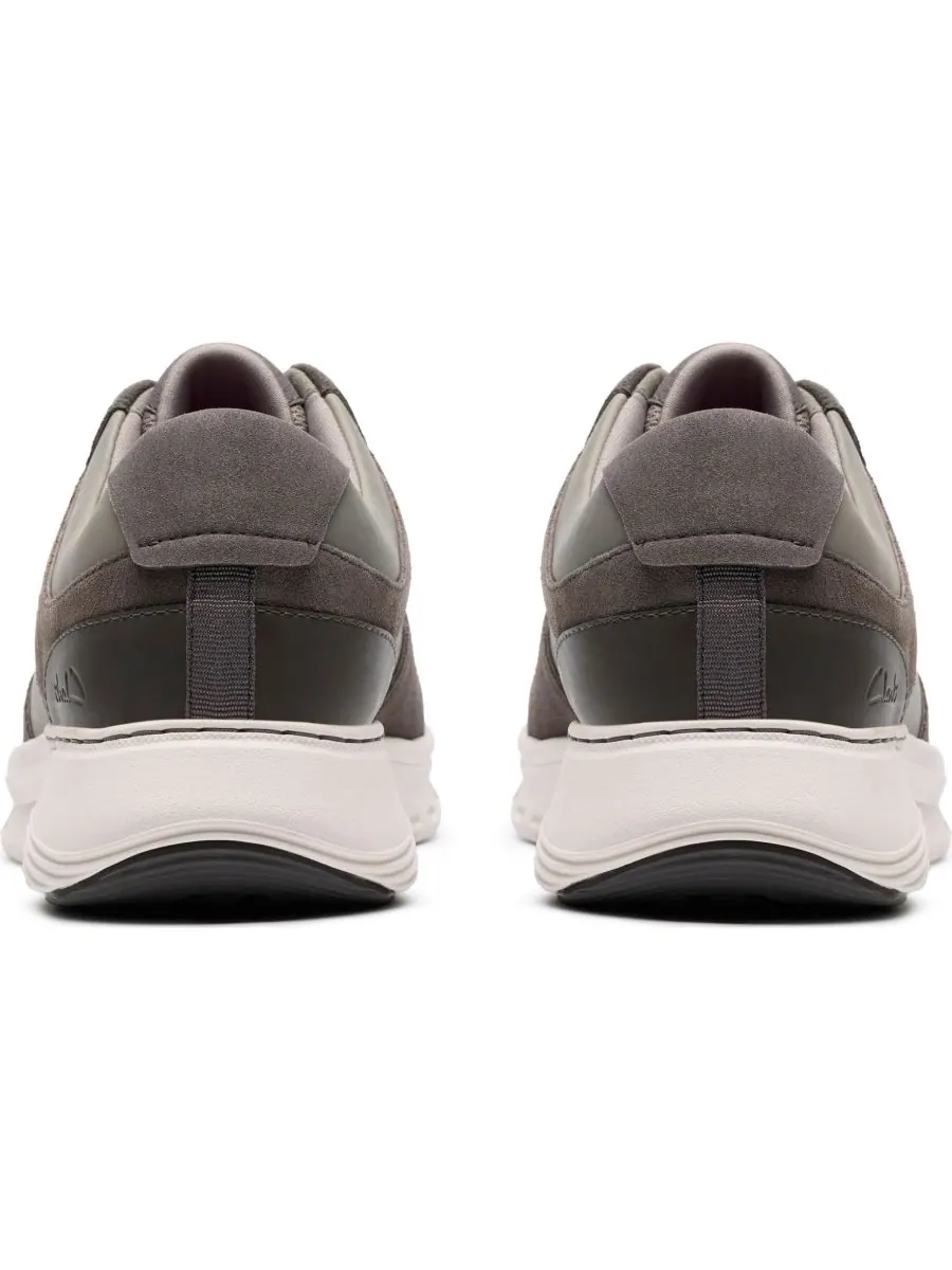 Кроссовки мужские Clarks Motion Trek GO, повседневные, шнуровка — изображение 6 из 7, серый