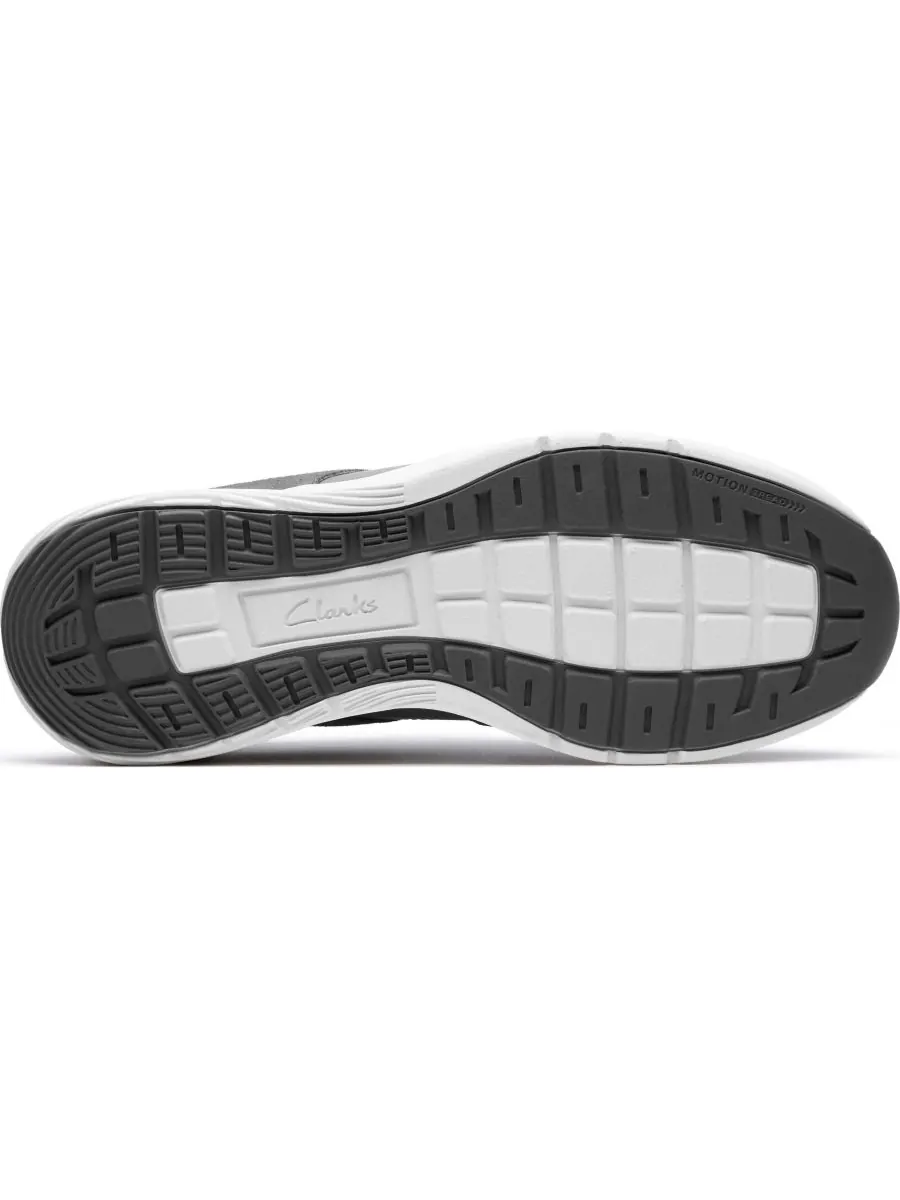 Кроссовки мужские Clarks Motion Trek GO, повседневные, шнуровка — изображение 7 из 7, серый
