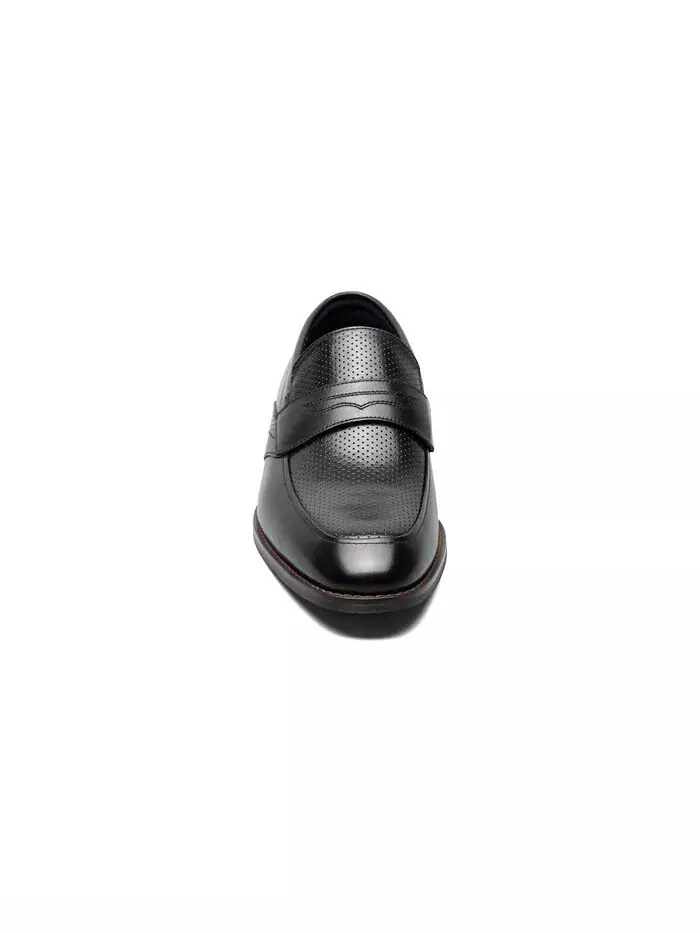 Мужские пенни-лоферы Karnes Moc Toe Slip-On Stacy Adams — изображение 6 из 8, черный