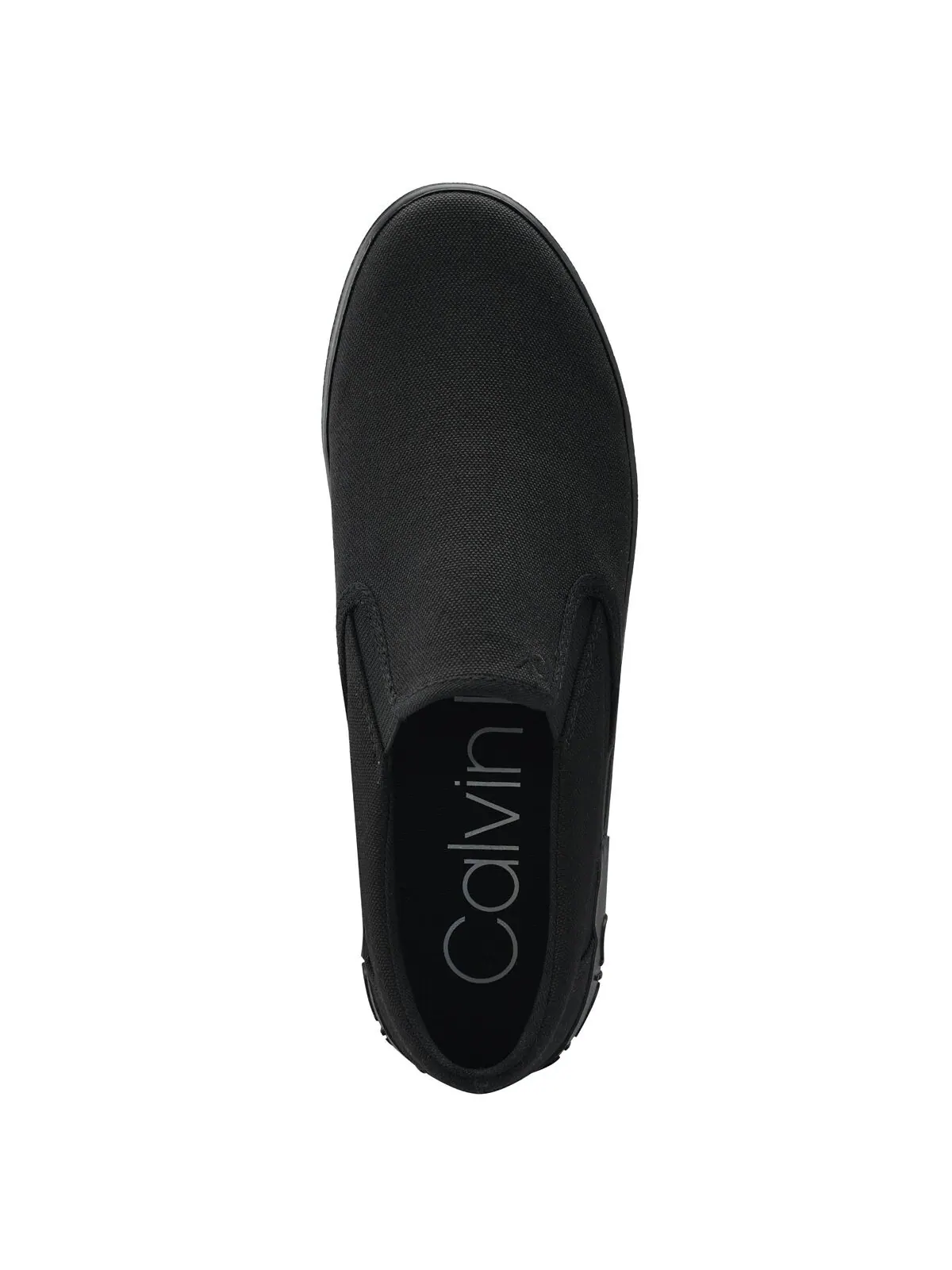 Кроссовки Calvin Klein Men's Ryor Casual Slip-On — изображение 4 из 5, черный