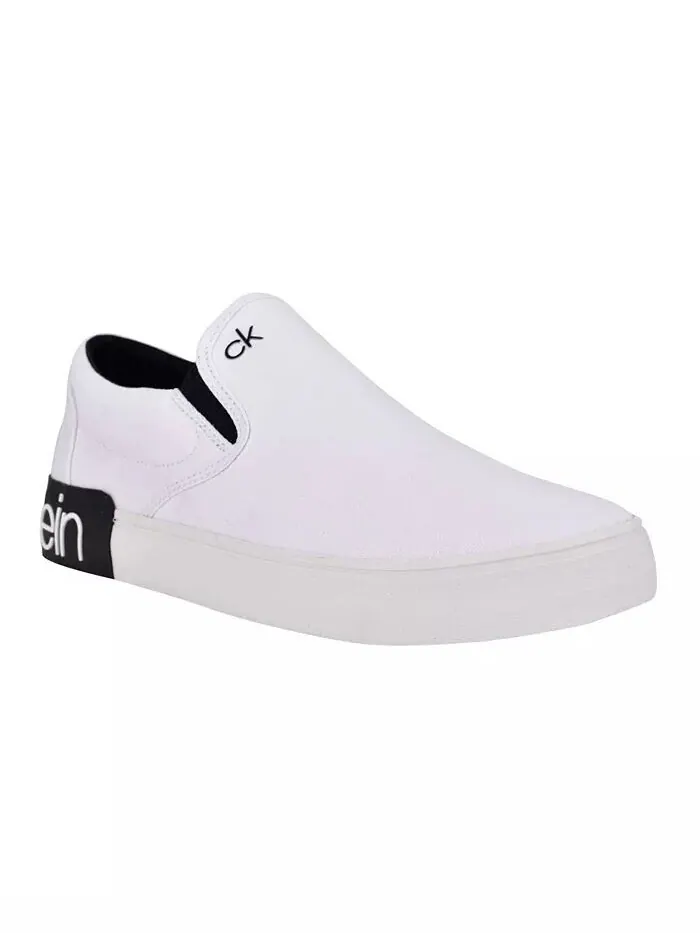Мужские повседневные кроссовки Ryor Slip-On Calvin Klein — изображение 1 из 5, белый