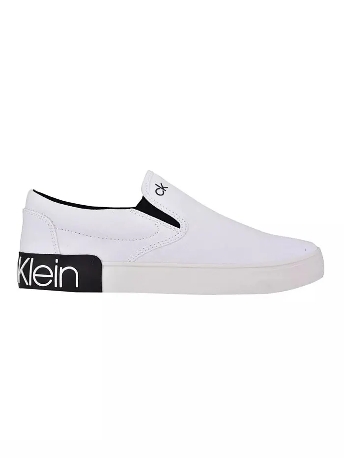 Мужские повседневные кроссовки Ryor Slip-On Calvin Klein — изображение 2 из 5, белый